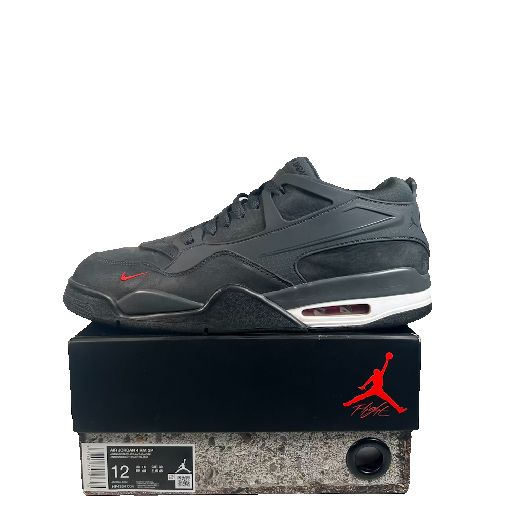 Jordan 4 RM Nigel Sylvester Driveway Grey (2024) Size 12 USED s23434