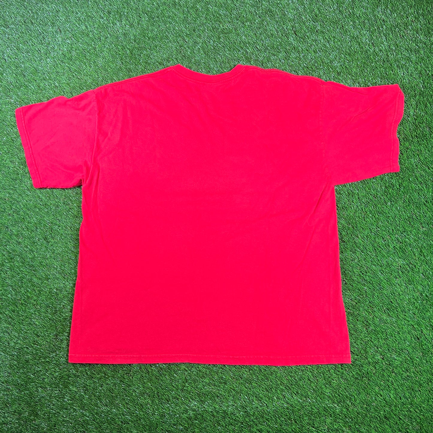 Y2K Wisconsin Red Team Tee Size XL USED v17142