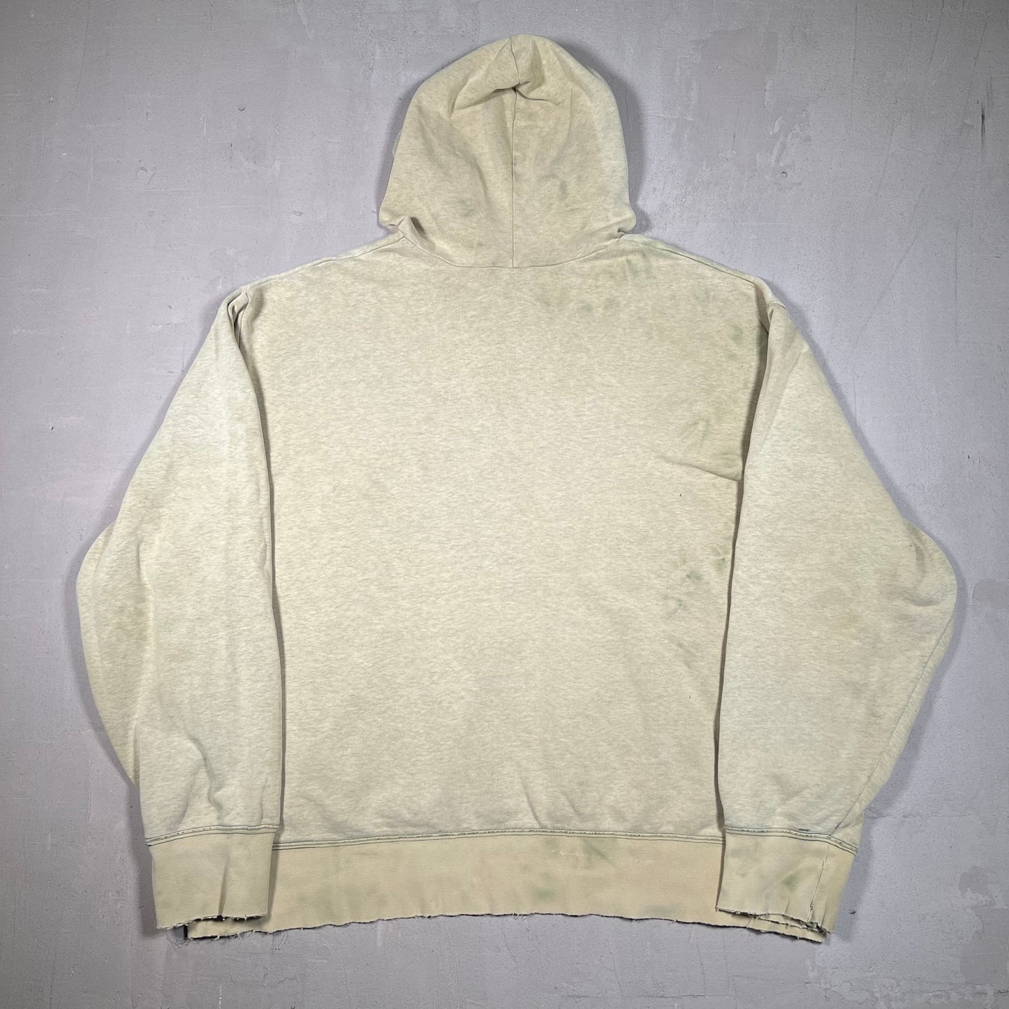 Nike Acid Green Center Swoosh Pocket Hoodie Size XXL USED v19093