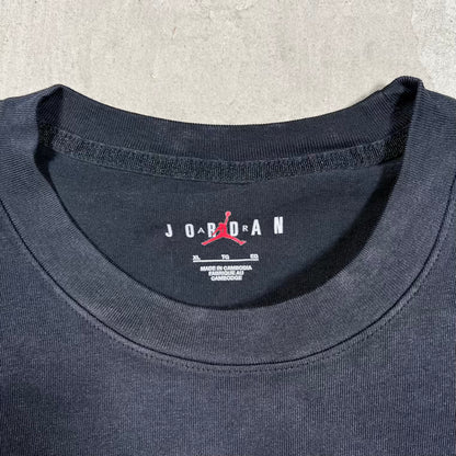Jordan Awake NY Washed Black Logo Tee Sizen XL NEW x18850