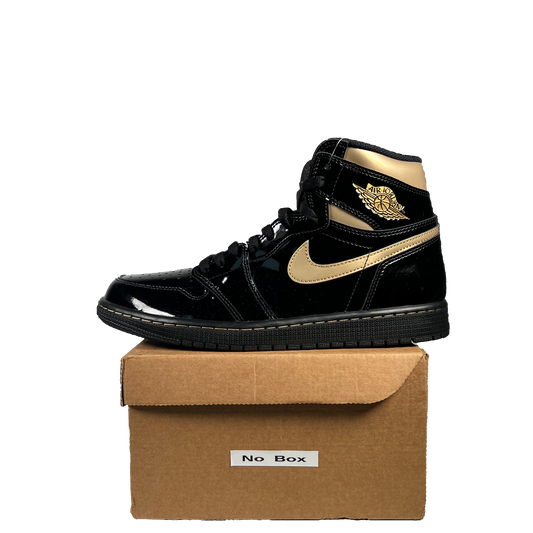 Jordan 1 Black Metallic Gold 2020 Size 10.5 NEW s16746