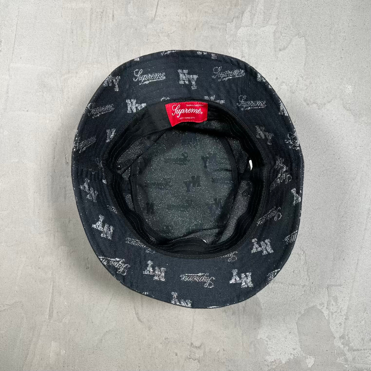 Supreme Monogram Crusher Black (2026) Size Medium USED x18229