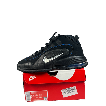 Nike Air Max Penny 1 All Star Black Metallic Silver (2022) Size 7.5 USED s23093