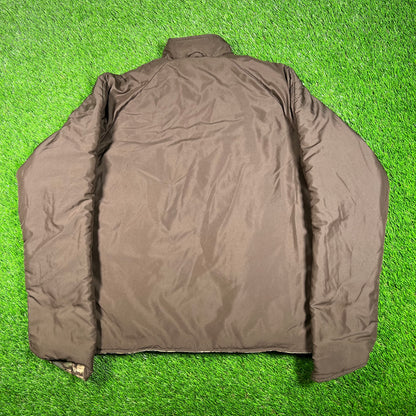 1990s Cabela's Real Tree Reversible Down Jacket Size Large USED v18031