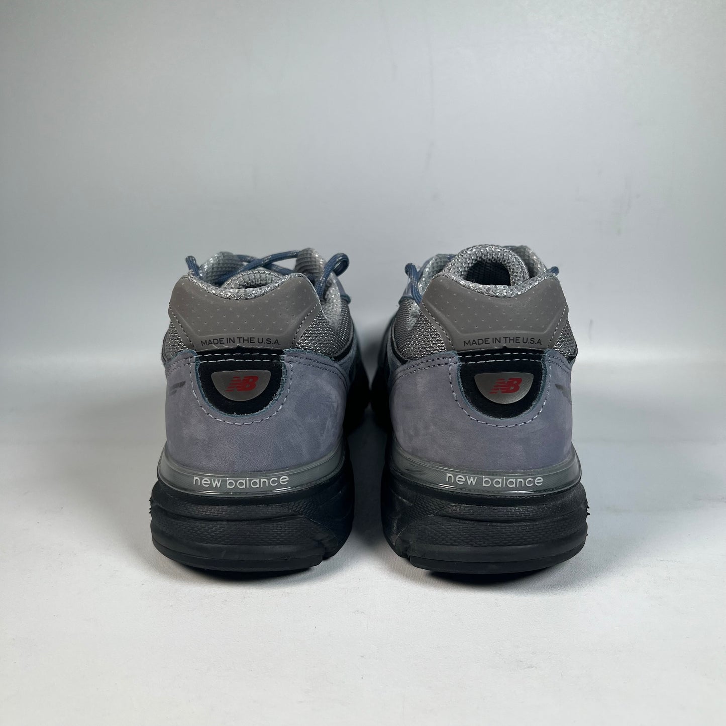 New Balance 990v4 MiUSA Teddy Santis Arctic Grey Black (2024) Size 8 USED s22034