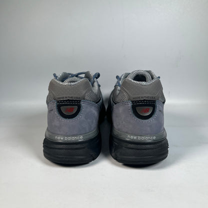 New Balance 990v4 MiUSA Teddy Santis Arctic Grey Black (2024) Size 8 USED s22034