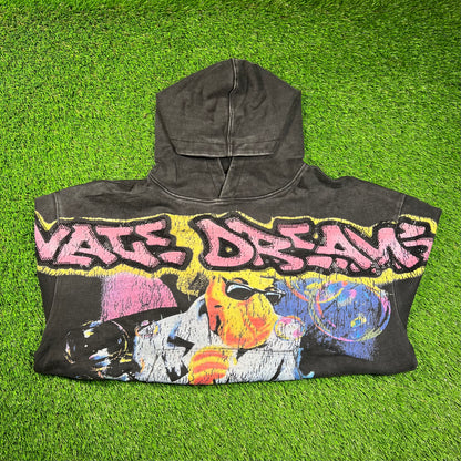 Vale Camel Black Bling Pullover Hoodie Size Small NEW x16570