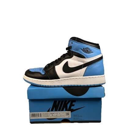 Jordan 1 High UNC Toe (2023) Size 7y USED s22594