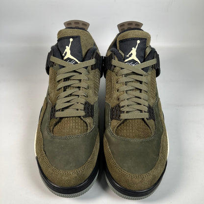 Jordan 4 Craft Medium Olive (2023) Size 10 USED s22121