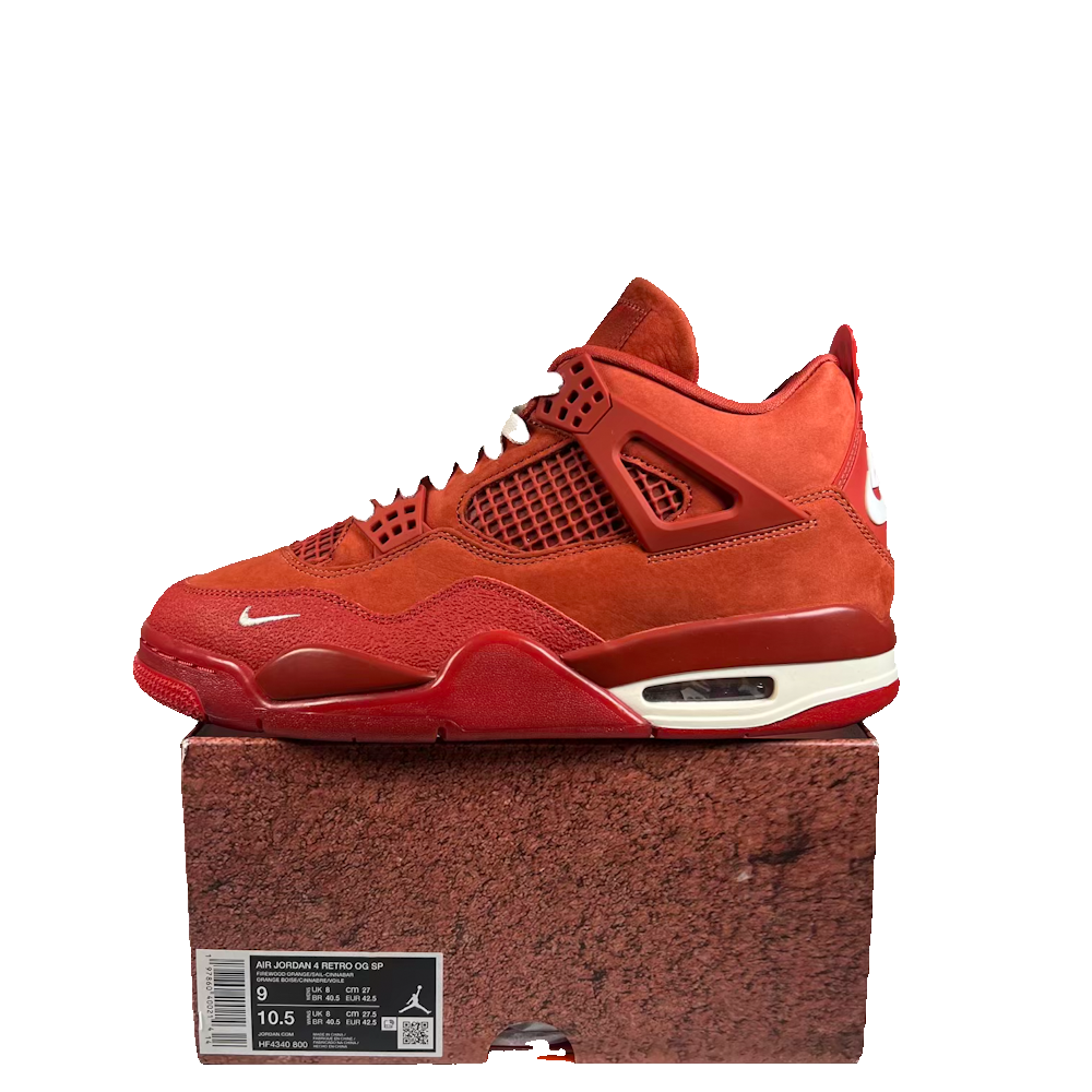 Jordan 4 Nigel Sylvester Brick By Brick (2026) Size 9 USED s23340