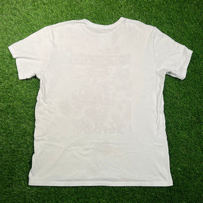 Assembly NY Grateful Dead "Hebrew" White Tee Size Large USED v18649
