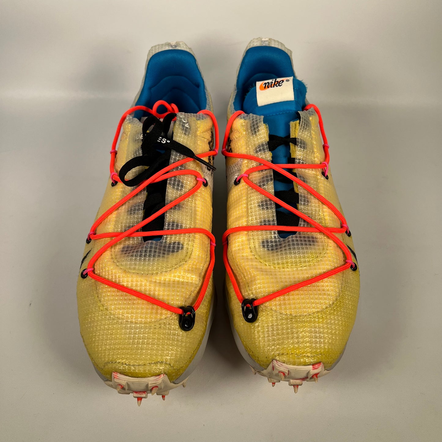 Nike Vapor Street Off White Tour Yellow (2019) Size 11.5M/13W USED s18505