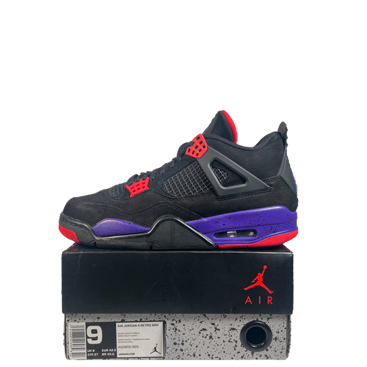 Jordan 4 Raptors (2018) Size 9 USED s21227