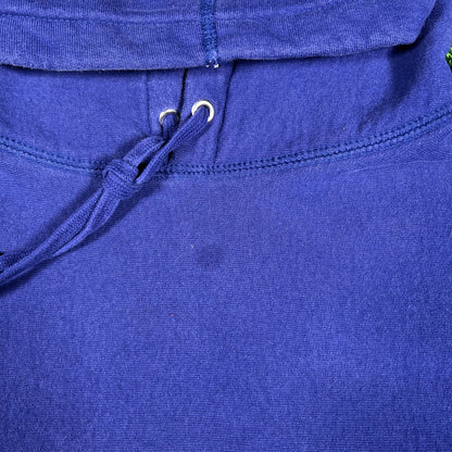 Supreme Collegiate Acronym Dark Royal Hoodie Size XL USED x15871