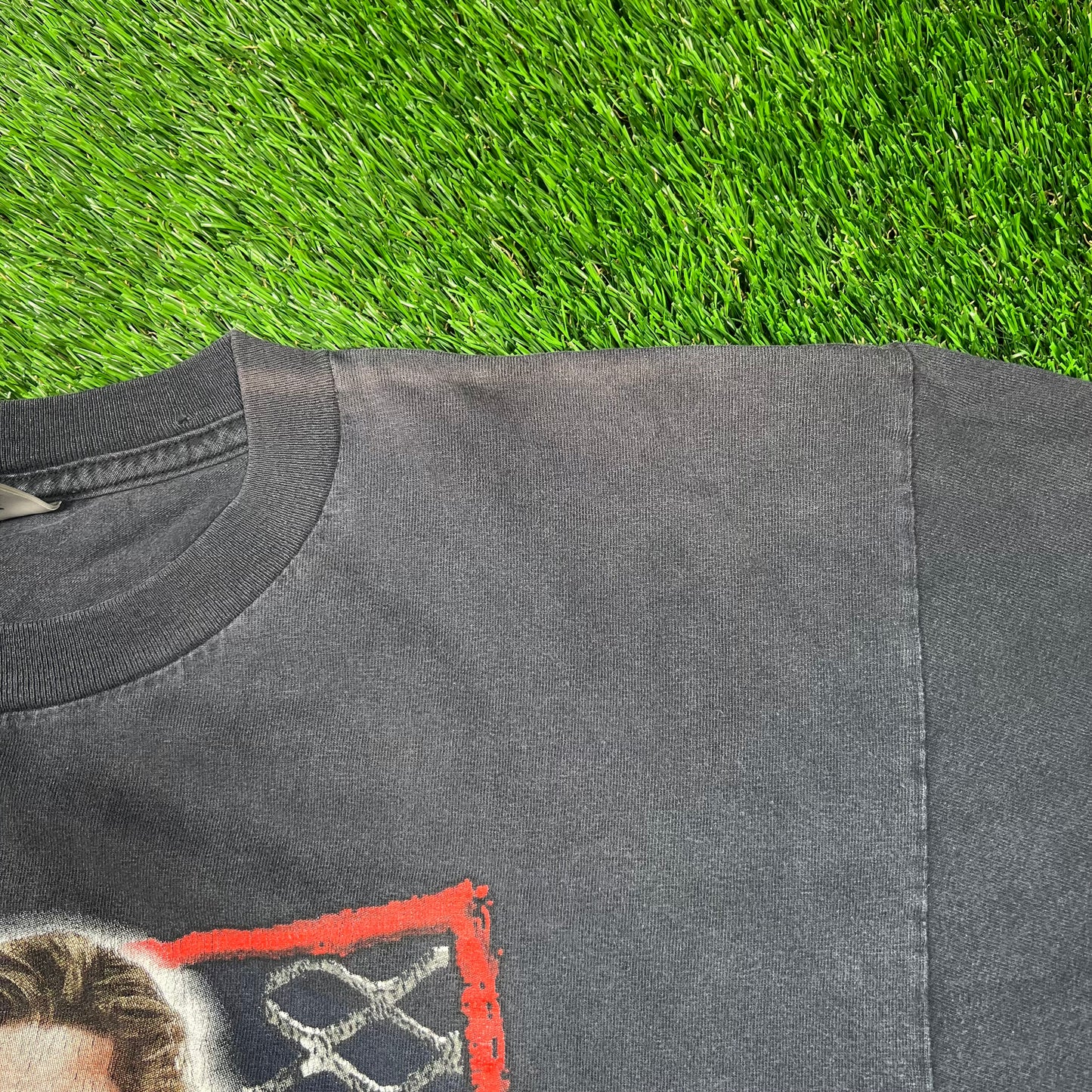 1999 NWO Kevin Nash Black Tee Size Large USED v18768