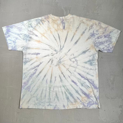 Online Ceramics "We're All Gonna DIe" Tie Dye Tee Size Large USED x18622