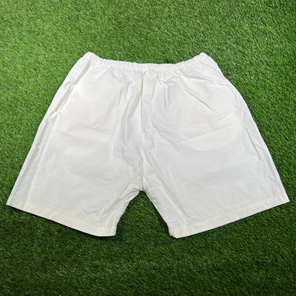 Yeezy x Gosha Rubchinsky White Nylon Shorts Size 2 NEW x15106