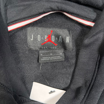 Jordan Black Hoodie w/ Lightning Size Medium NEW v19341