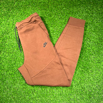 Nike Tech Fleece Pants Brown Size Medium NEW v18553