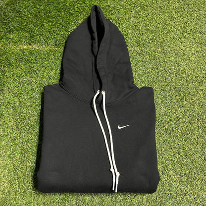 Nike Black Basic Logo Hoodie Size XS USED v16435