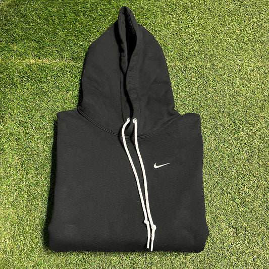 Nike Black Basic Logo Hoodie Size XS USED v16435