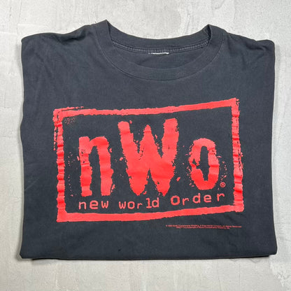 1998 WCW NWO "Bad Has Arrived And Its Here to Stay" Black Tee Size XL USED v20171