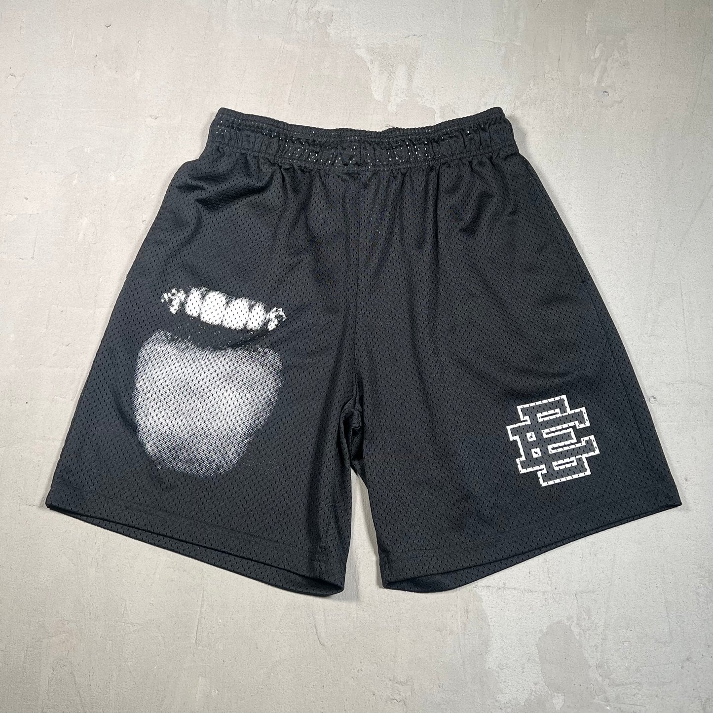 Eric Emanuel Post Malone EE Basic/Core Shorts Black Size XL USED x17462