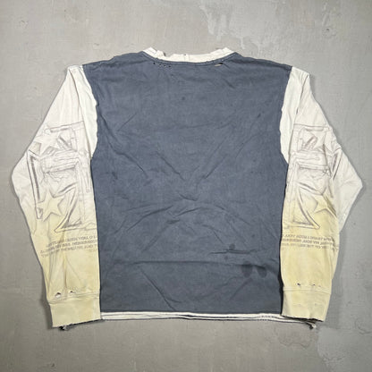 Vale Forever Vale 13-69 Grey/Tan Longsleeve Size Small USED x17373