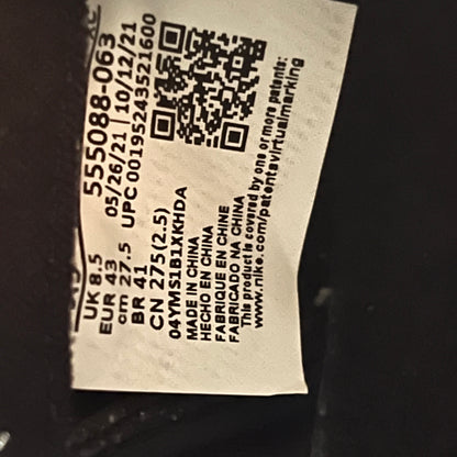 Jordan 1 Patent Bred (2021) Size 9.5 USED s22387