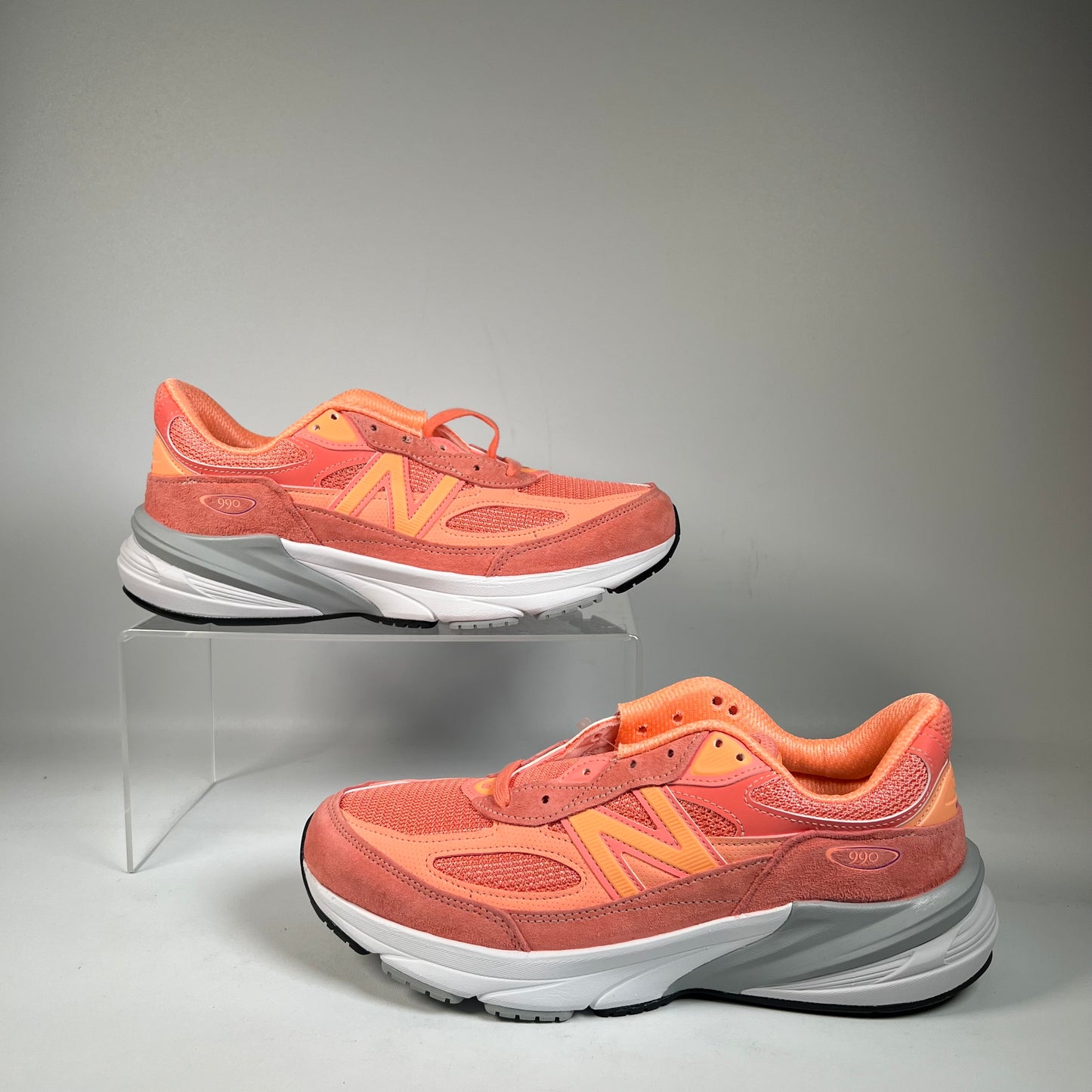 New Balance 990v6 MiUSA Sunrise Rose (2025) Size 8 NEW s22199