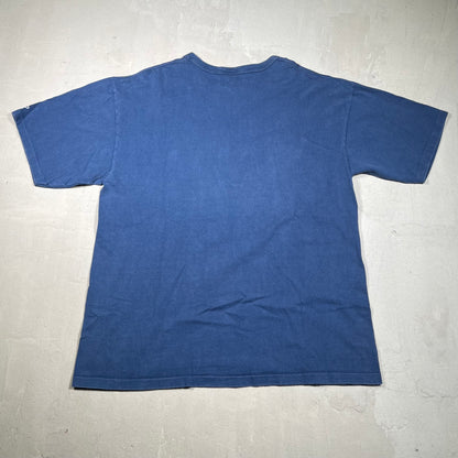 1990s Dallas Cowboys Starter Navy Blue Tee Size XL USED v16955