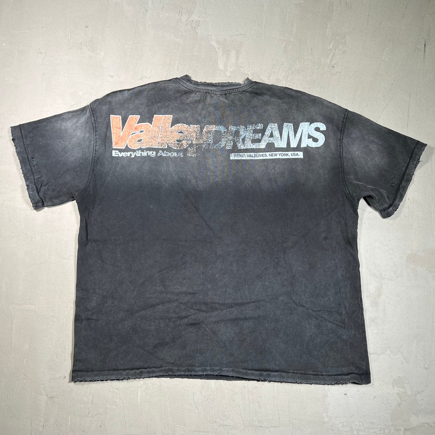Vale Stanley Everthing About AOP Black Tee Size XXL USED X17544