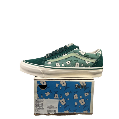 Vans Old Skool Undefeated U/Man Bistro Green (2021) Size 9.5 NEW s20227