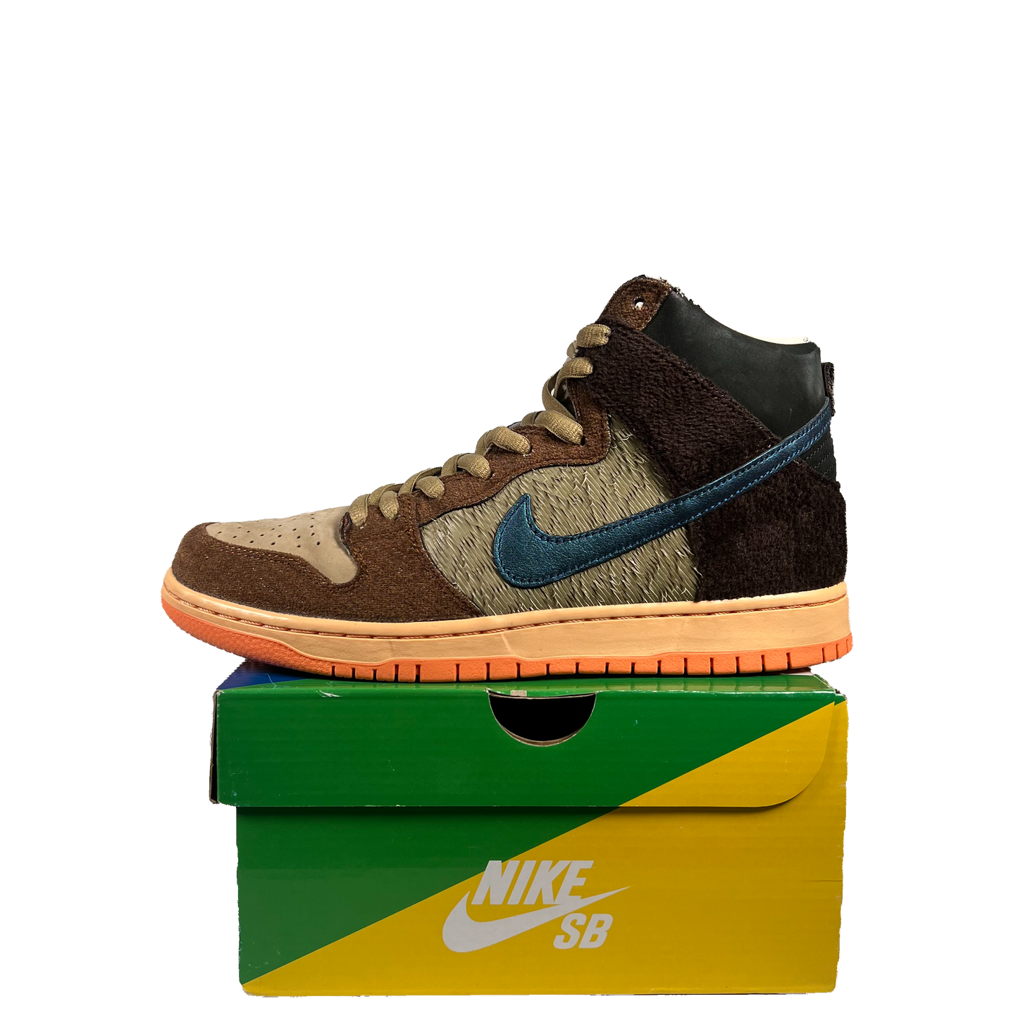 Nike SB Dunk High Concepts Turdunken (2020) Size 9 USED s20375