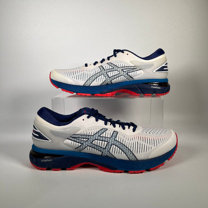 Asics Gel Kayano 25 White Carbon Size 10 NEW s17423