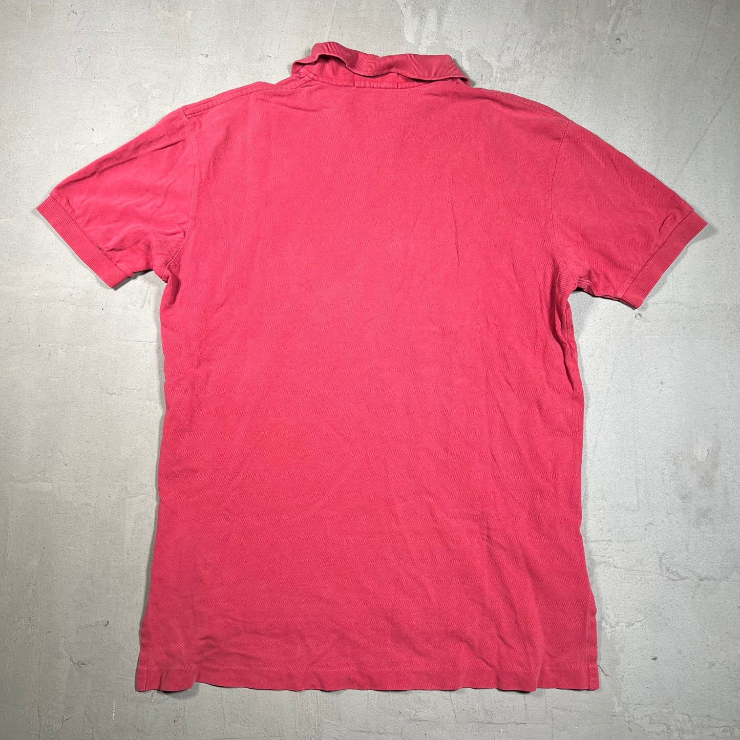 Y2K Polo Ralph Lauren Red Polo Size Medium USED v19419