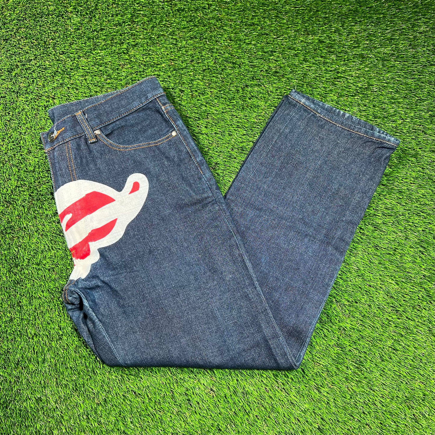Billionaire Boys Club Ice Cream Running Dog Denim Size 32 USED x16210