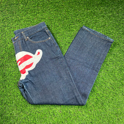 Billionaire Boys Club Ice Cream Running Dog Denim Size 32 USED x16210