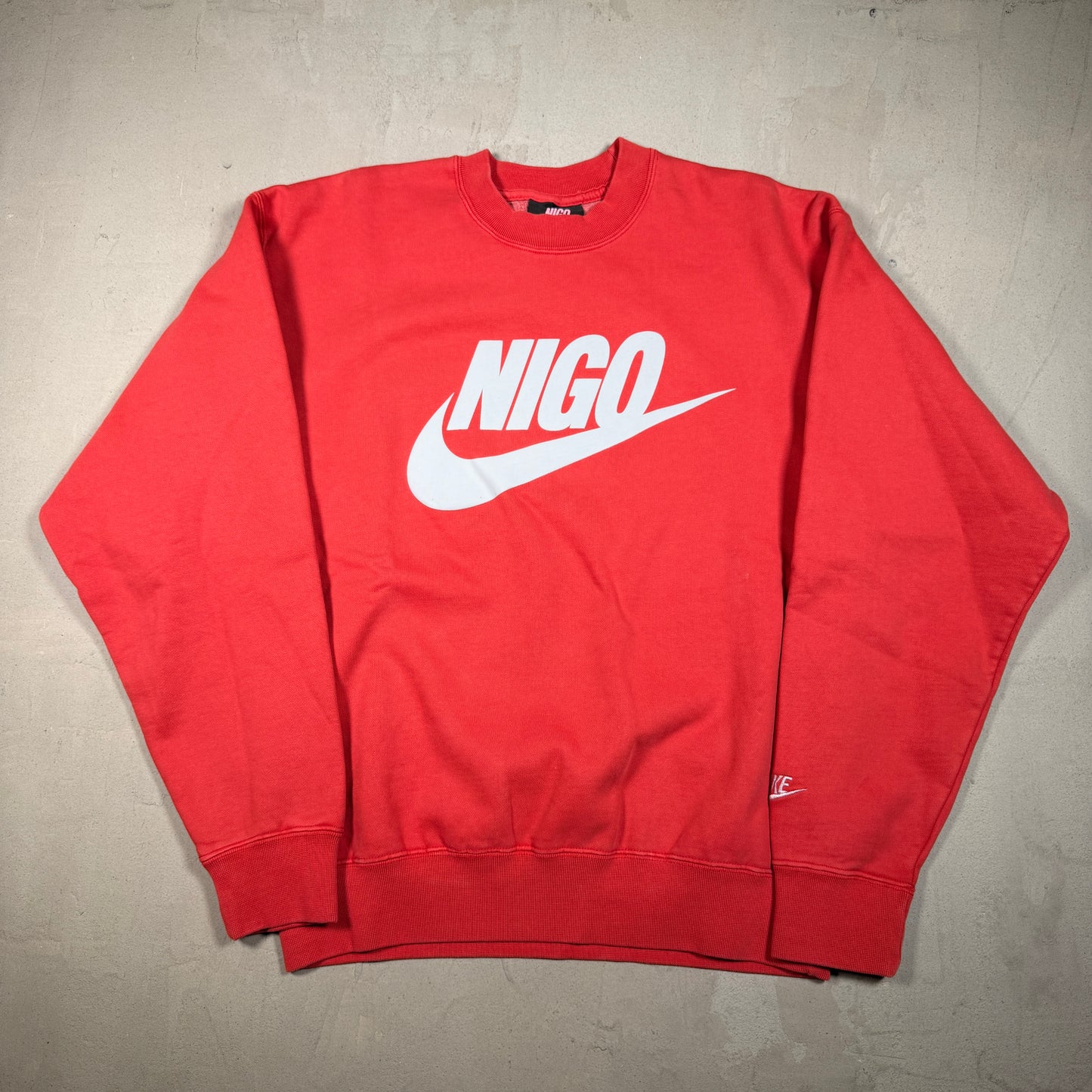 Nike x Nigo Red Crewneck Size Small NEW x15148
