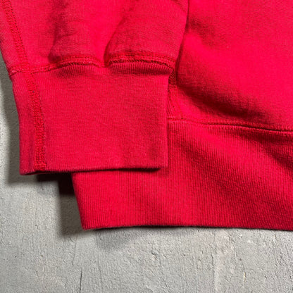 Supreme Red/Grey Arc Logo Hoodie Size Large USED x16693