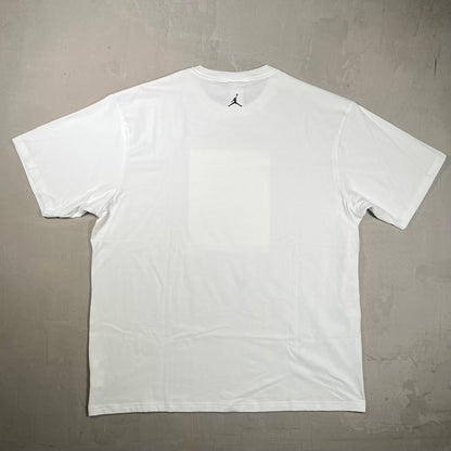 Supreme Jordan Biggie White Tee (2024) Size XXL USED x18985