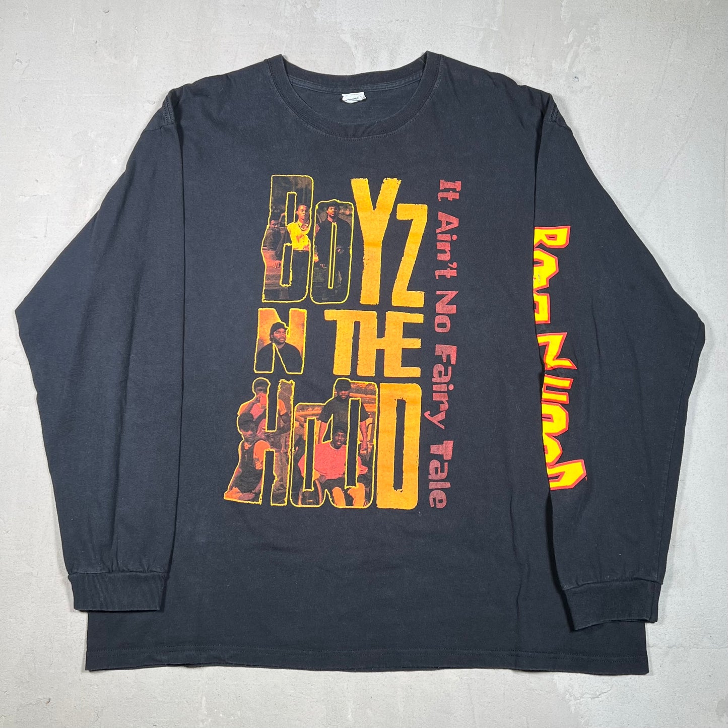 Y2K Boyz N The Hood Longsleeve Size XL USED v19094