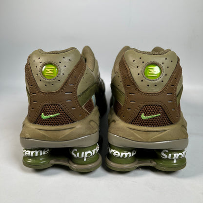 Nike Shox Ride 2 Supreme Olive (2022) Size 10 USED s21390