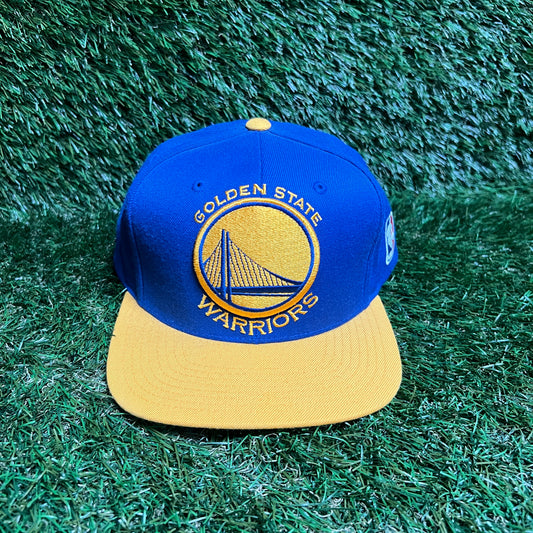 Mitchell & Ness Golden State Warriors Blue Hat One Size USED v15993
