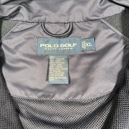 Polo Golf Ralph Lauren Navy Full Zip Windbreaker Size XL USED v17998
