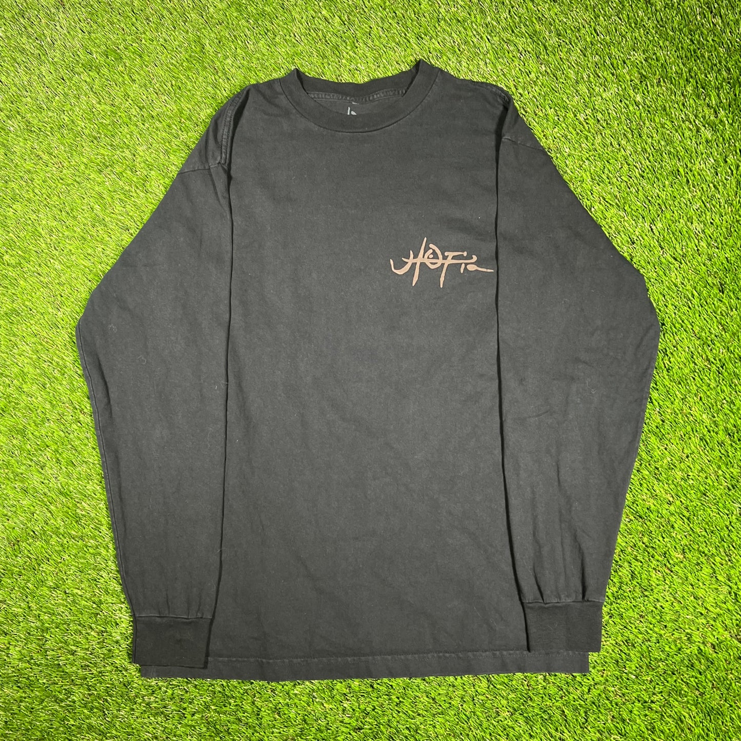 Travis Scott Utopia Skull Face Black Longsleeve Size Medium USED x15178