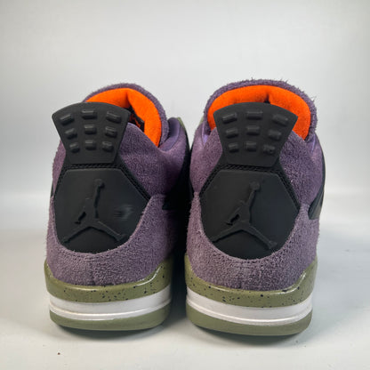 Jordan 4 Canyon Purple (2022) Size 8M/9.5W USED s21794