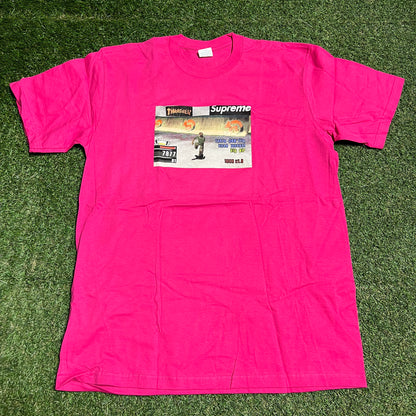 Supreme x Thrasher Pink Video Game Tee Size Large NEW x13882
