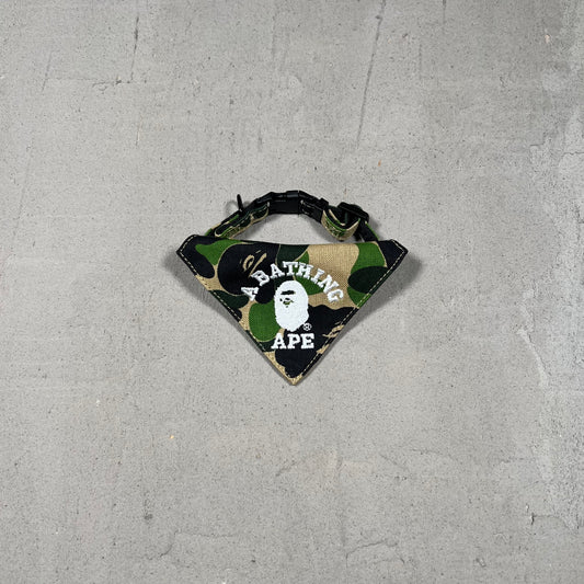 Bape Dog Collar Camo Size Small NEW x17301