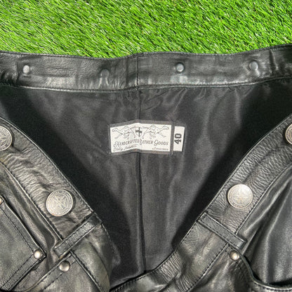 Vale Forever Leather Croxxx Pants Size 40 USED x15633